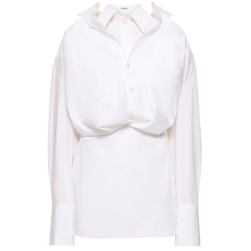 Interior The Nuno 100% cotton mini dress in White NWT Size 4